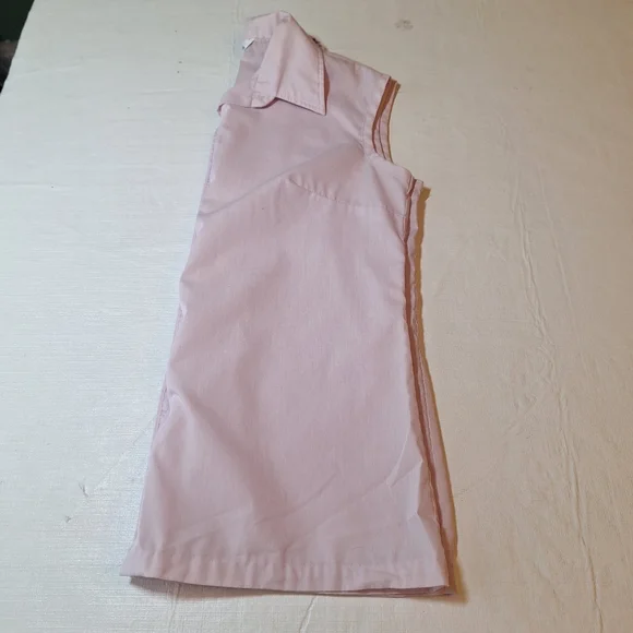 Miss Fashionality Vintage Purple Sleeveless Button Up Shirt Beach Coastal Size M - Picture 7 of 8